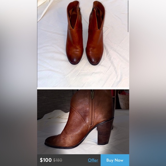 Size 7.5 Vince Camuto booties - Picture 3 of 3